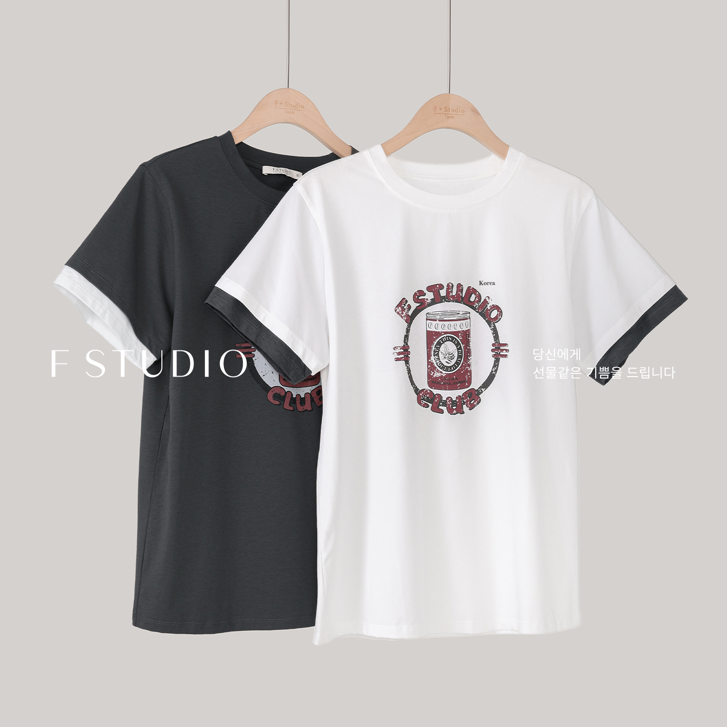 【新品】【潮流讯号】FS505S037小盾牌印花T恤