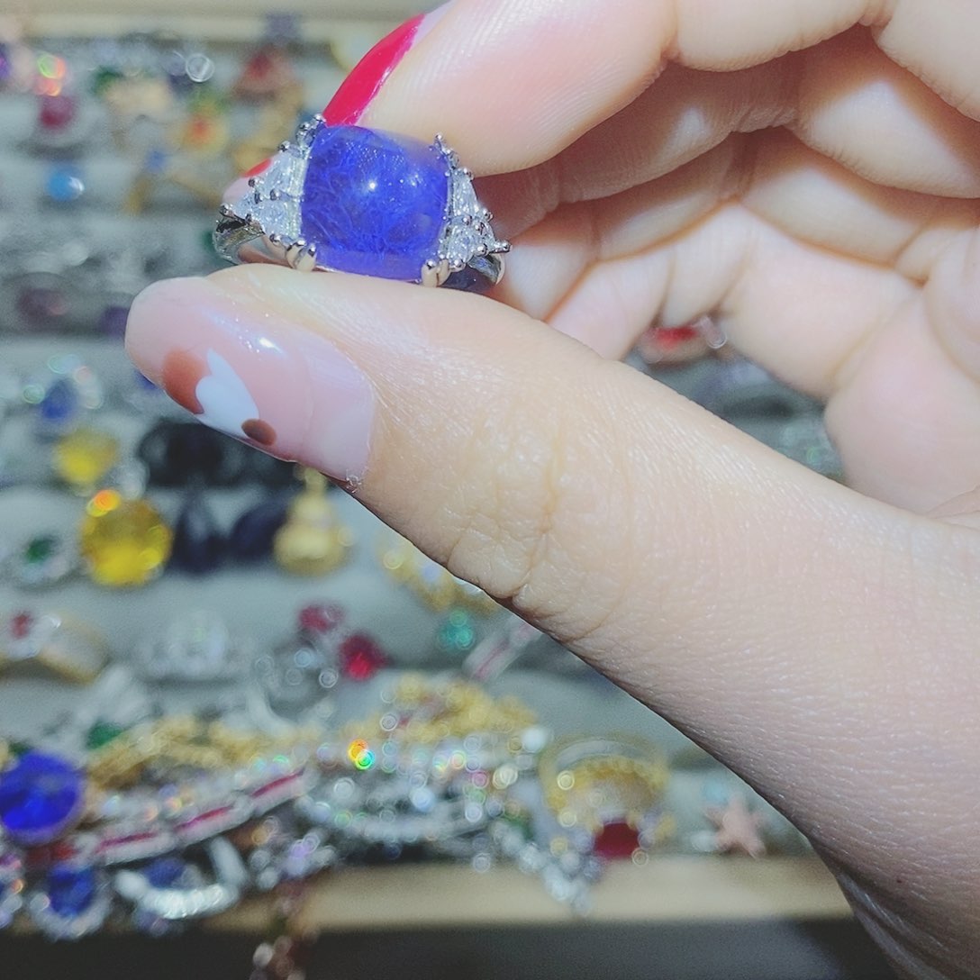 【闪购商品】托帕石耳饰银S925镶嵌