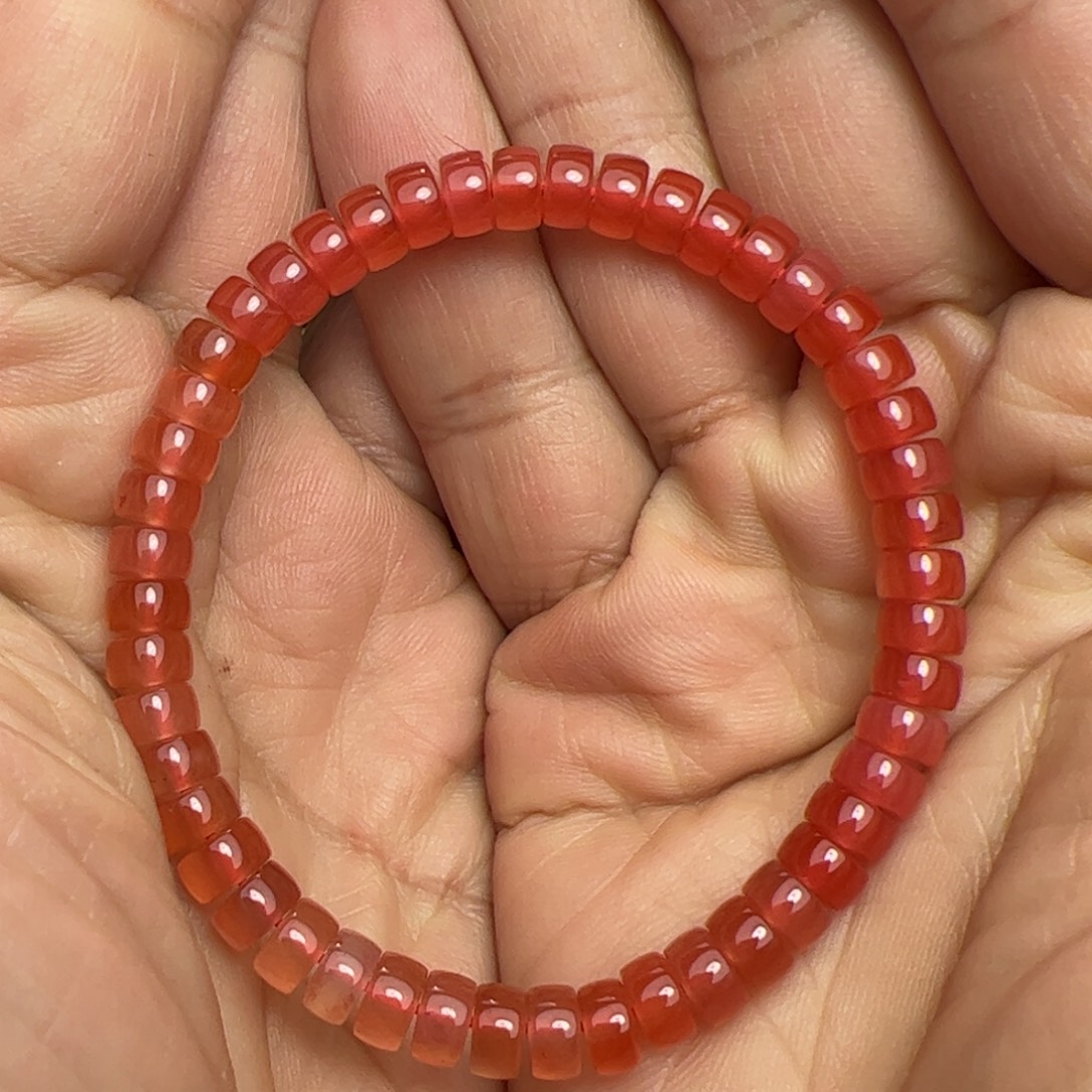 南红玛瑙未镶嵌手串