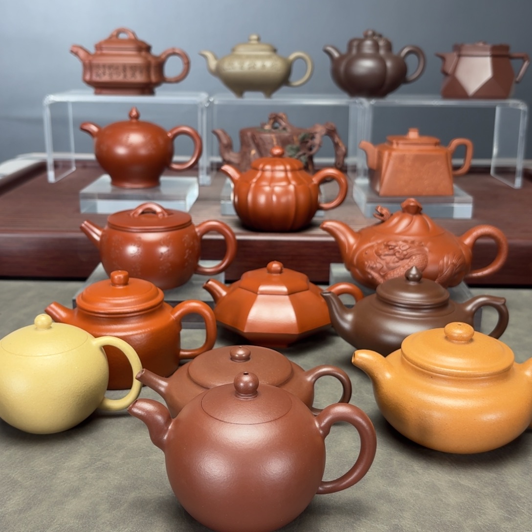 清***信茶壶紫砂一粒珠190CC底槽清