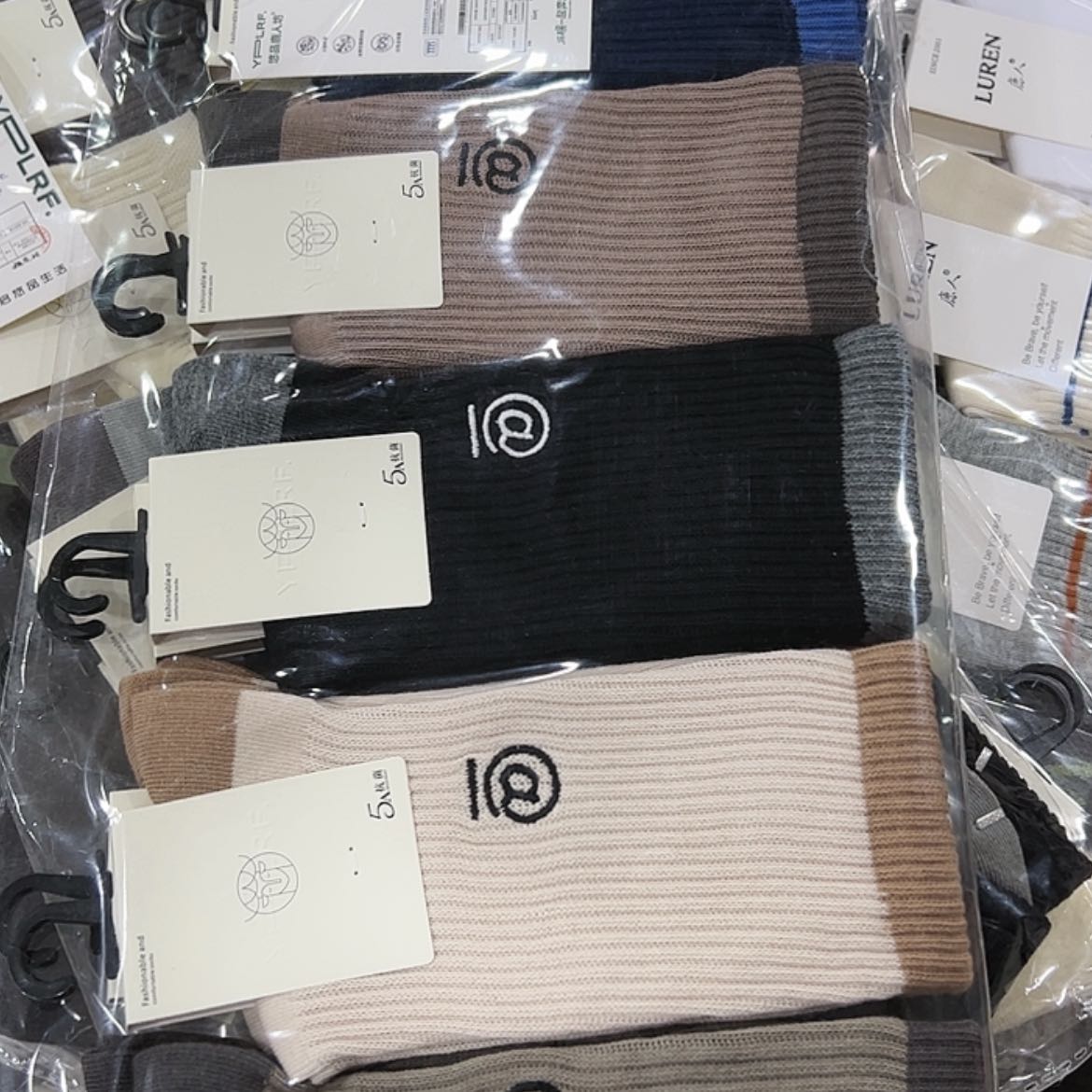 【闪购商品】三醋酯纤维男士运动十双