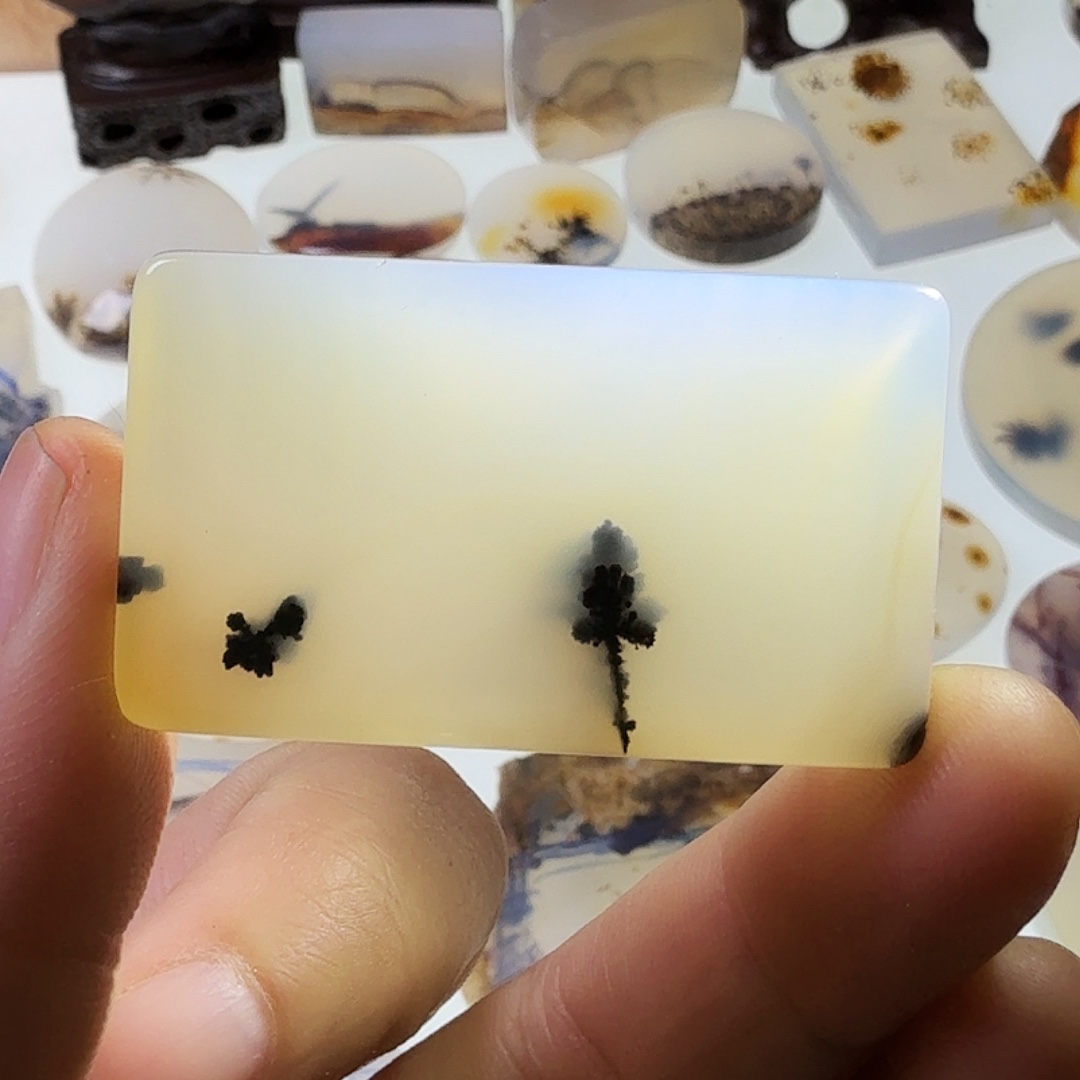 玛瑙/玉髓未镶嵌珠宝半成品
