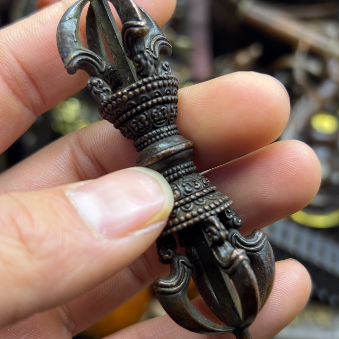 铜摆件欢迎欢迎你