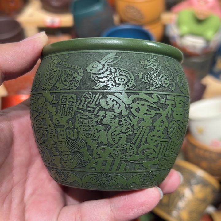 紫砂茶杯宜兴紫砂主人杯