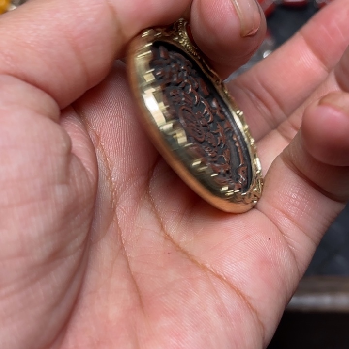 玻璃颈饰藏传喜马拉雅