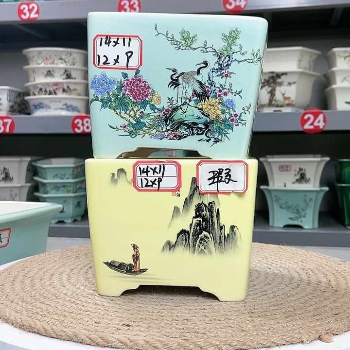 紫砂花盆紫砂花盆