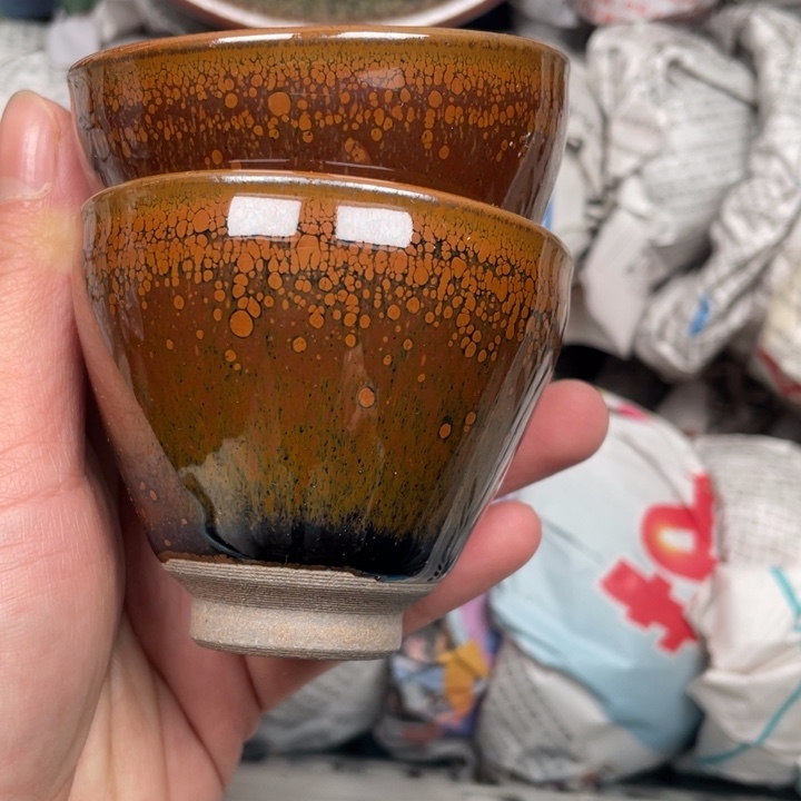 茶盏建窑建盏主人杯