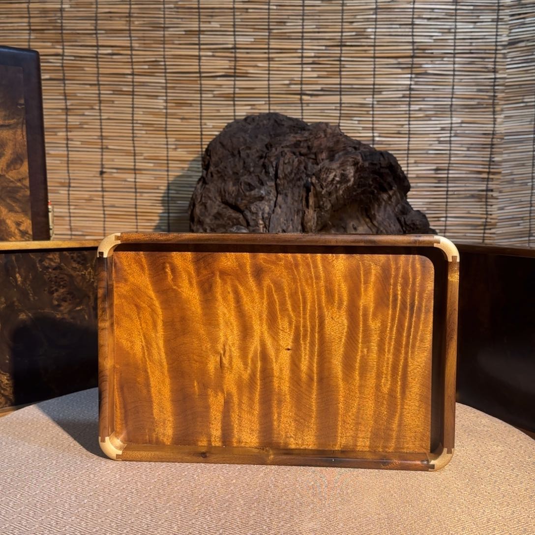 时***情楠木金丝楠木文盘