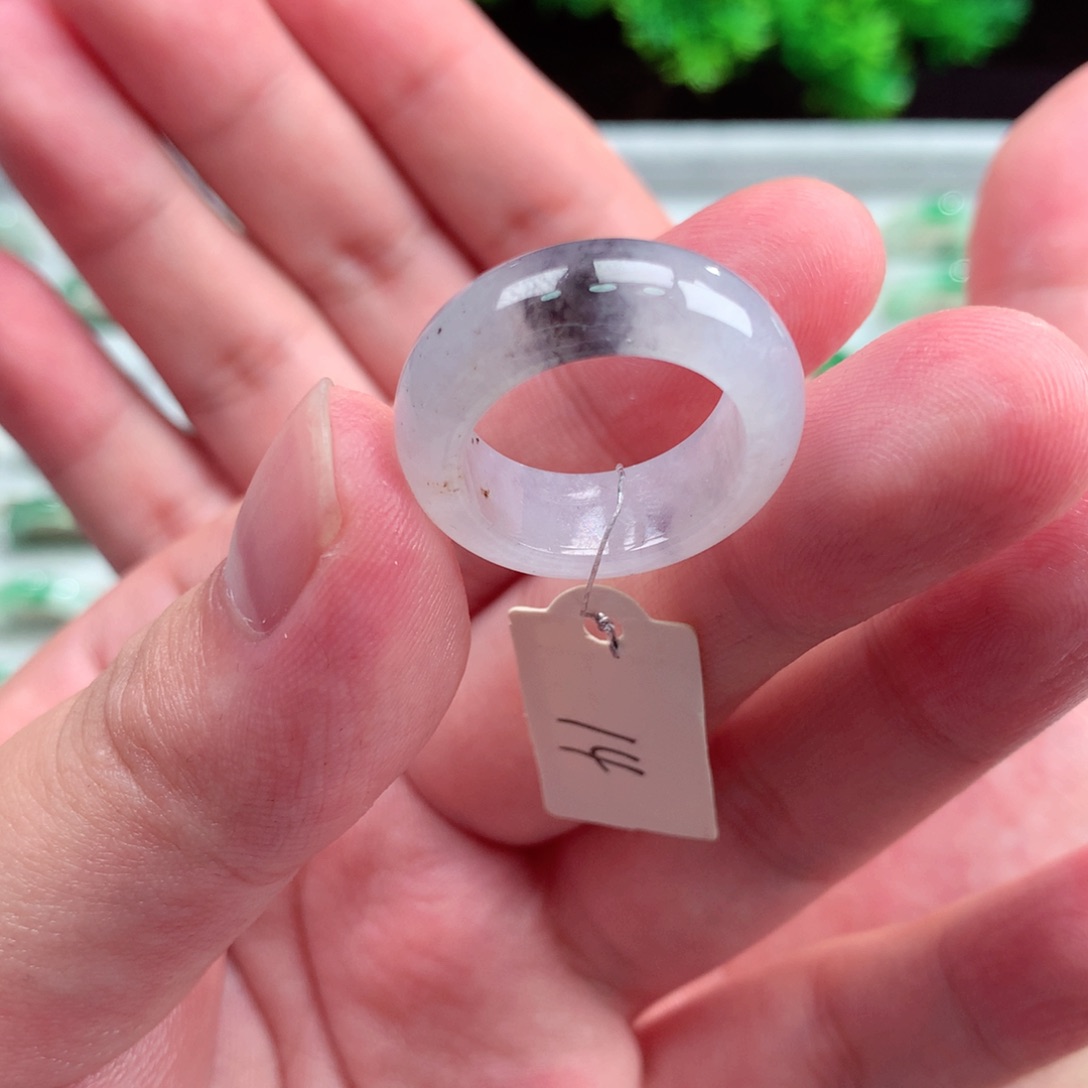 未镶嵌戒指翡翠栋**园天然