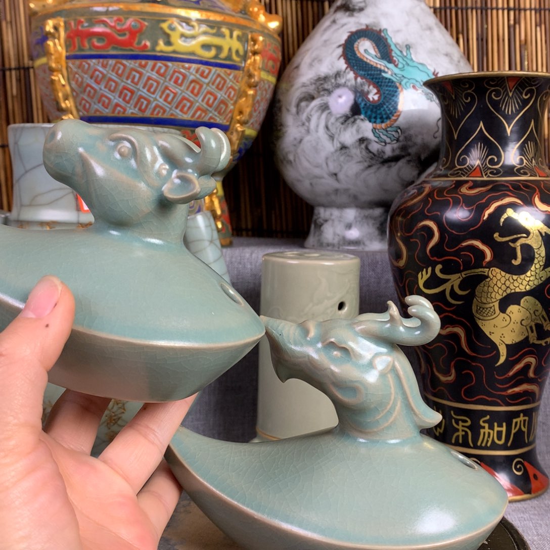 摆件瓷器21111111111111十二生肖