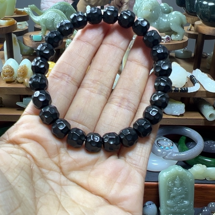 未镶嵌手串和田玉抖*抖