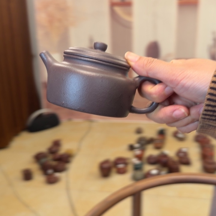 紫砂茶壶宜兴紫砂啊哈