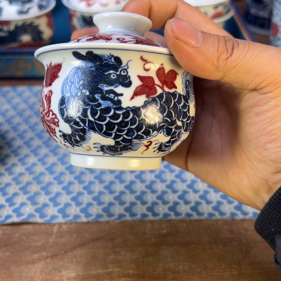 摆件景德镇手工手绘陶瓷