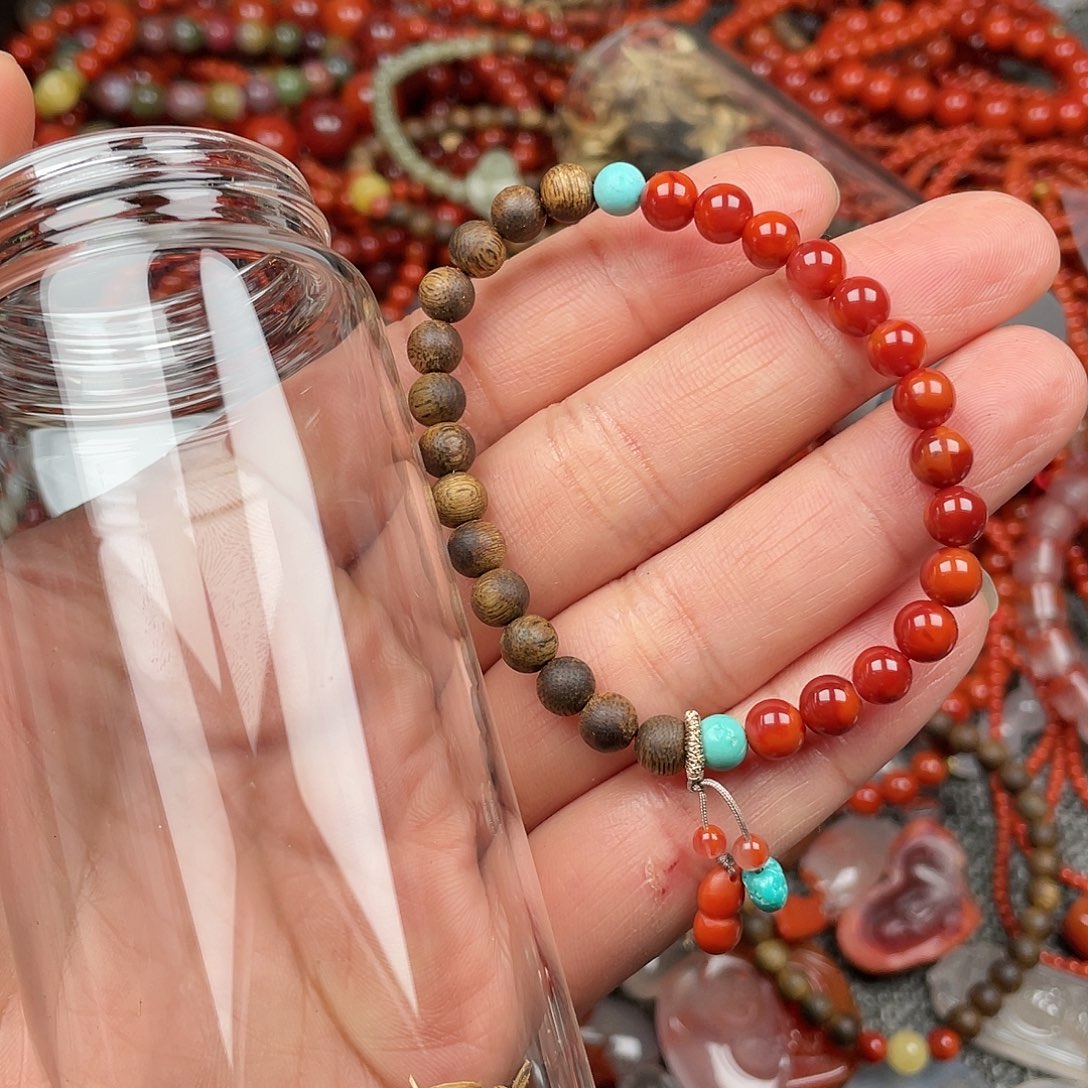 南红玛瑙沉香未镶嵌ゞ***づ