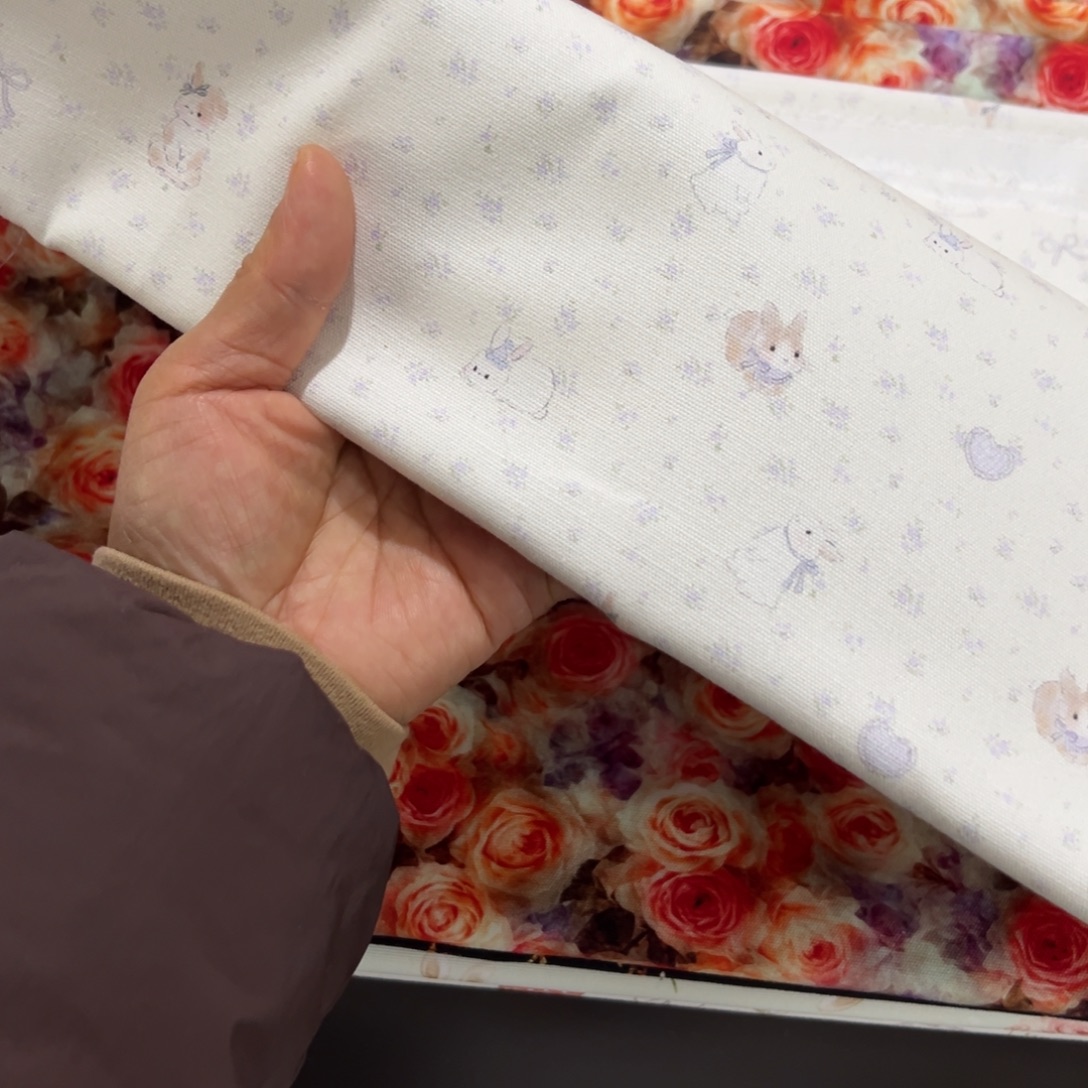 棉一米价纯棉8安帆布1.5宽果子块