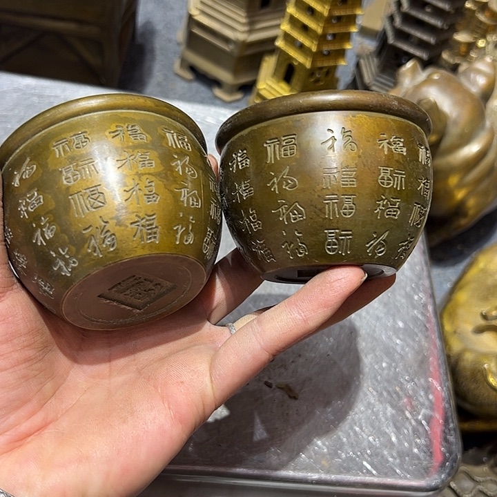 零*微瑕疵黄铜摆件工艺品