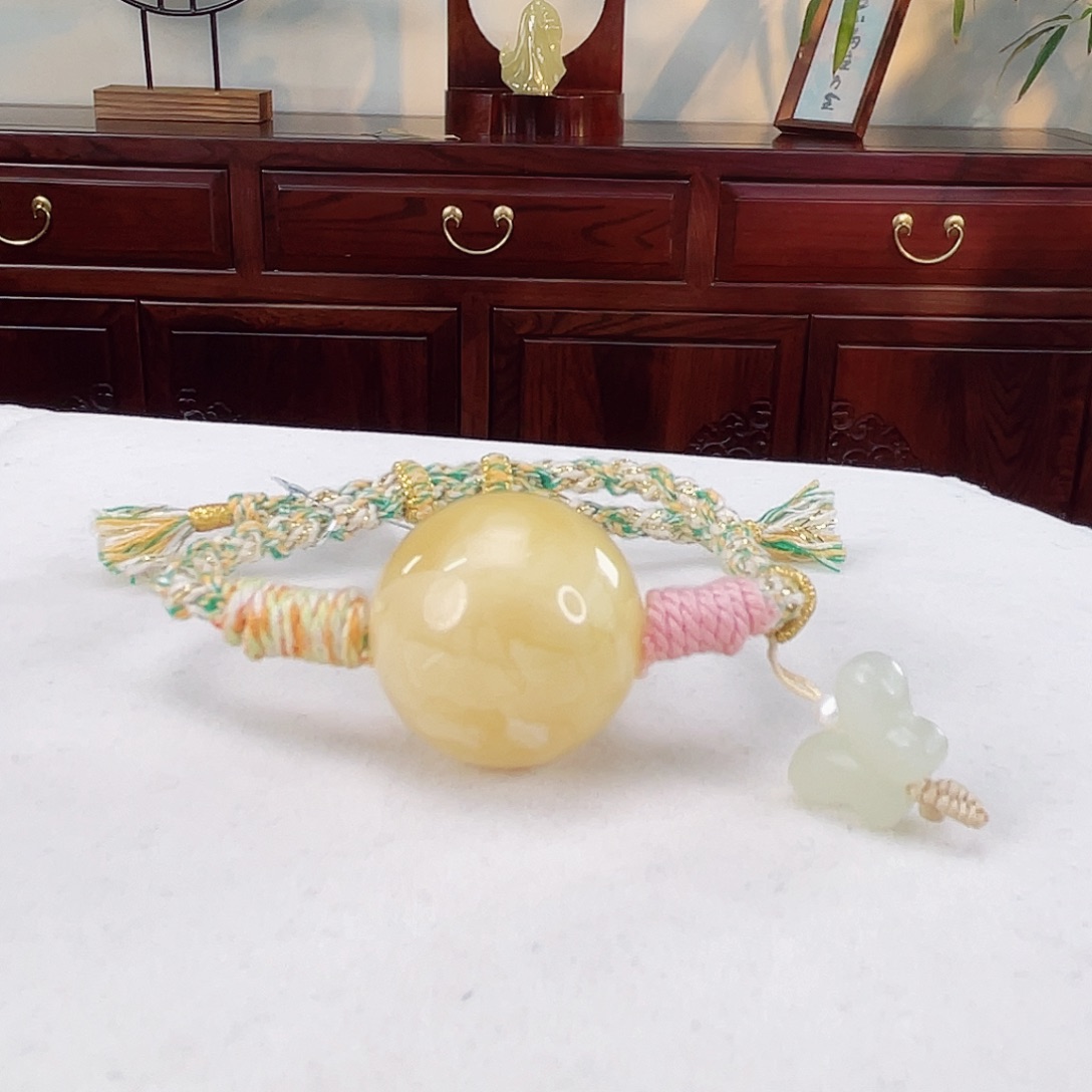 蜜蜡手链未镶嵌蜜蜡22.4