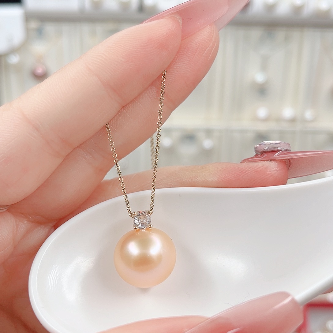 吊坠(赠链)合金淡水珍珠