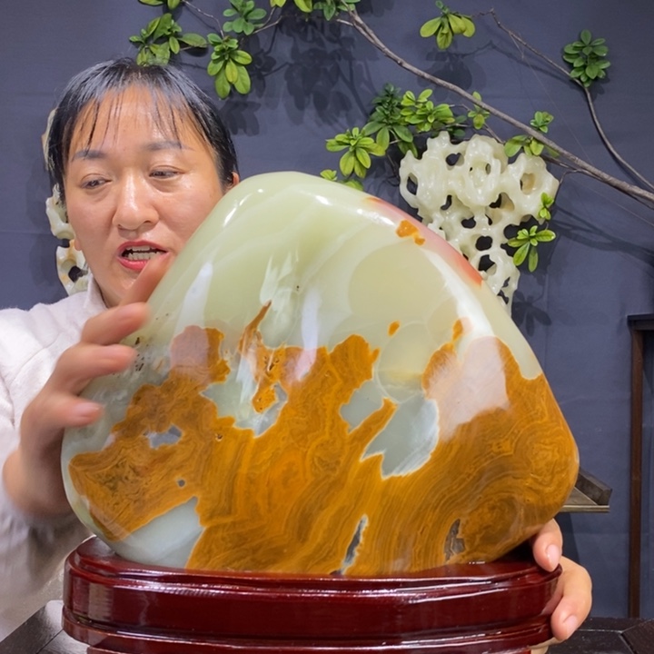 石材精品古青石摆件