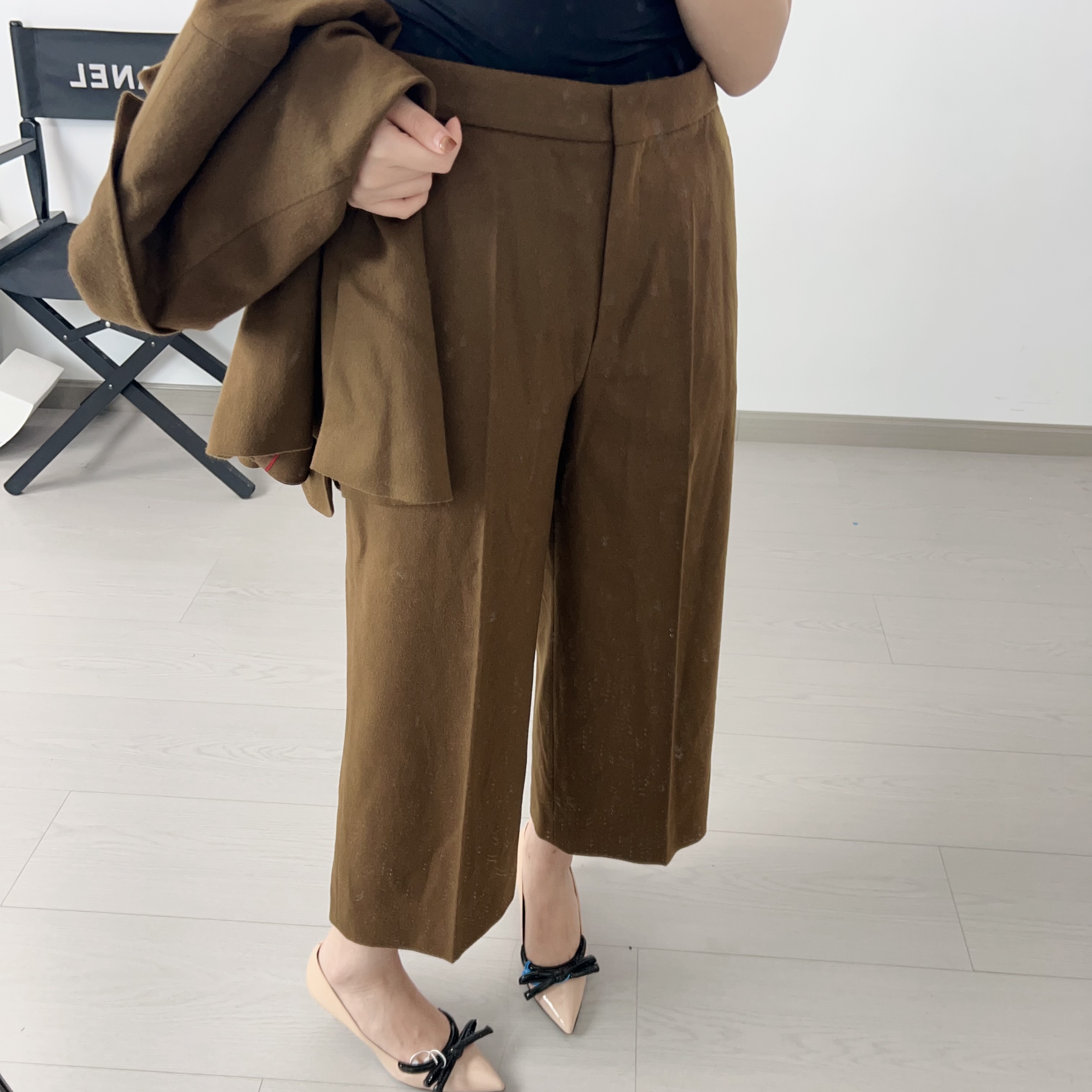 95新 MaxMara 长裤165姜黄色/250915LXYZF27