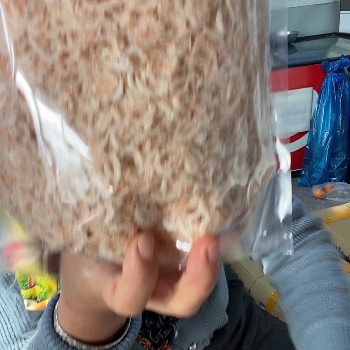 小***渔中国大陆淡干无盐虾皮1斤