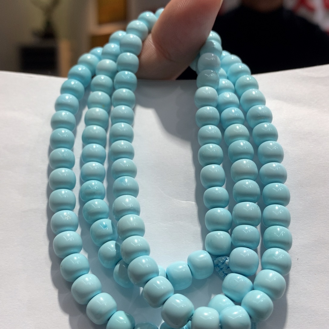 绿松石长链未镶嵌