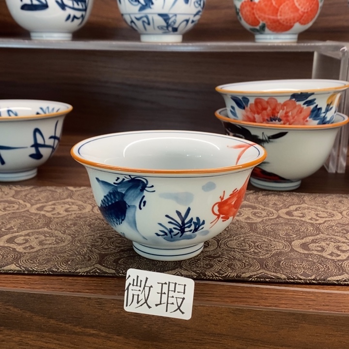 釉下老陶泥手工绘制