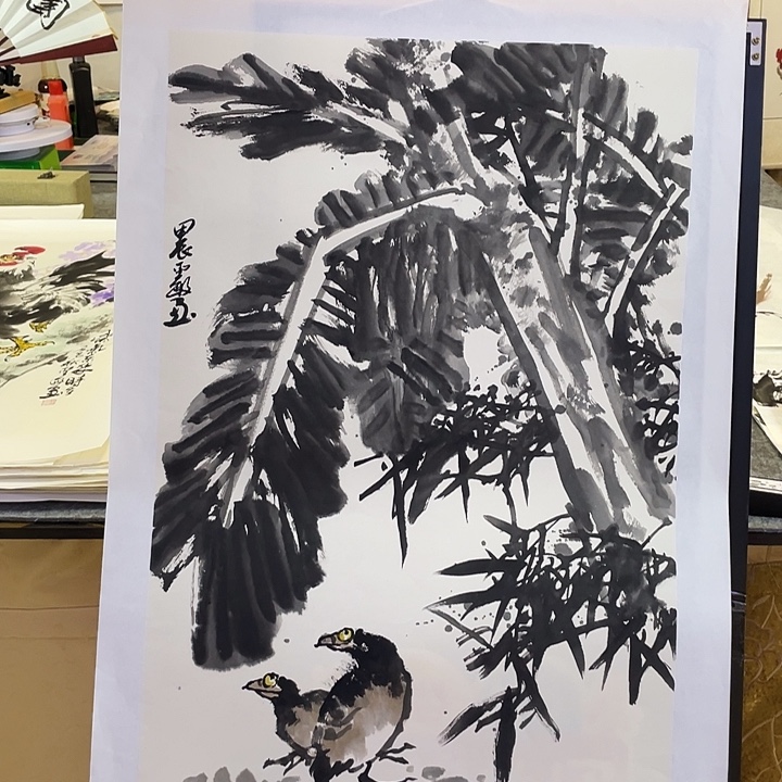 国画张圣敏先生纯手绘作品