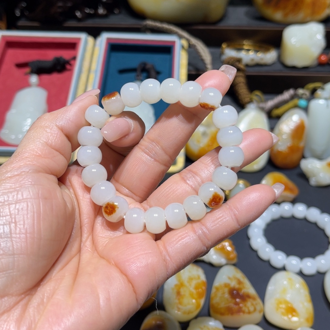 和田玉未镶嵌吊坠(不含链)