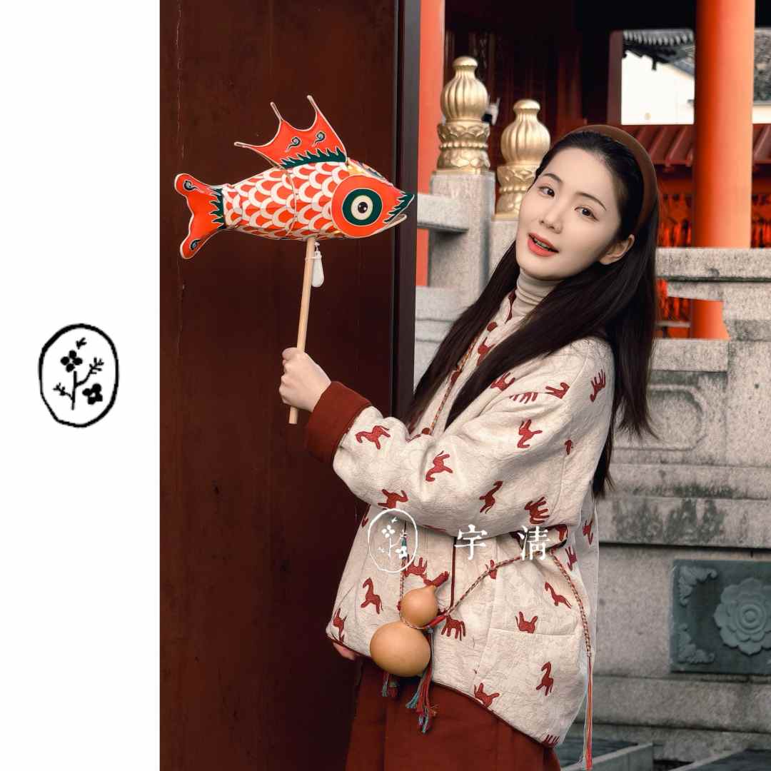 [马上如愿·双面穿] 原版在这里！宇清棉麻双面穿刺绣提花亚麻棉服