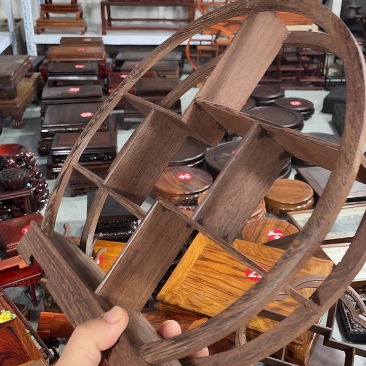 红木底座工艺品紫砂红木底座工艺品