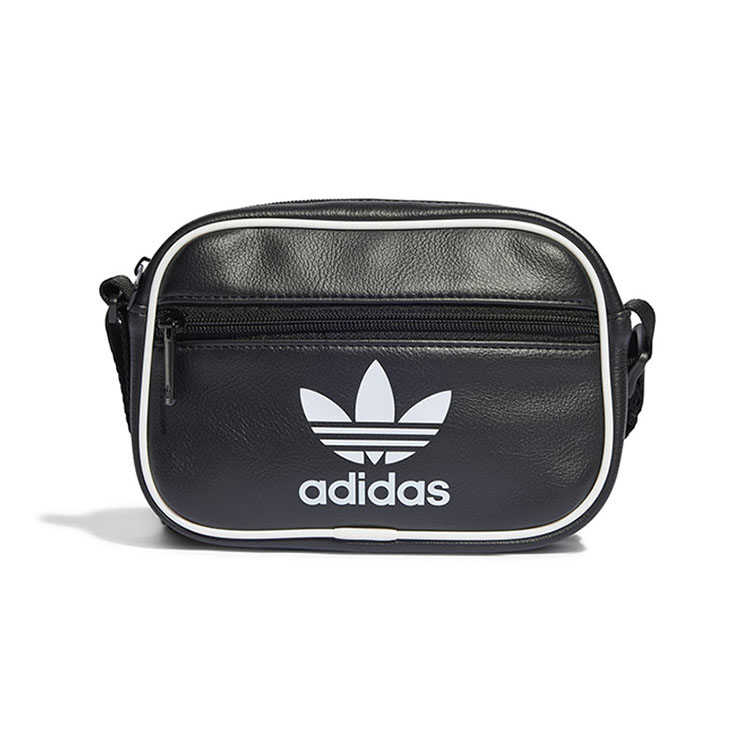 adidas/阿迪达斯三叶草休闲时尚斜挎单肩包欧若风情侣款黑IT7598