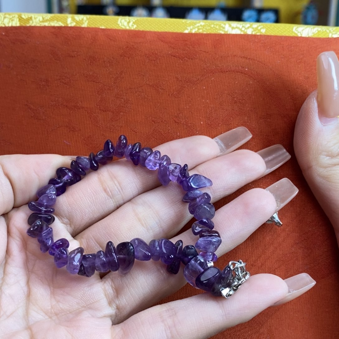 珠宝半成品未镶嵌紫晶