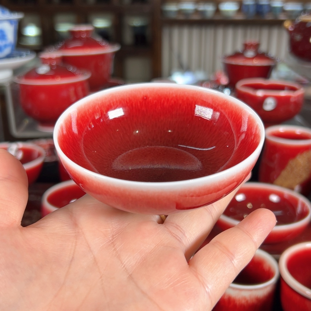 杯子景德镇高温原矿杯