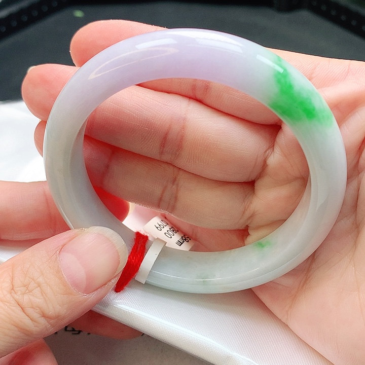 翡翠手镯未镶嵌手镯58