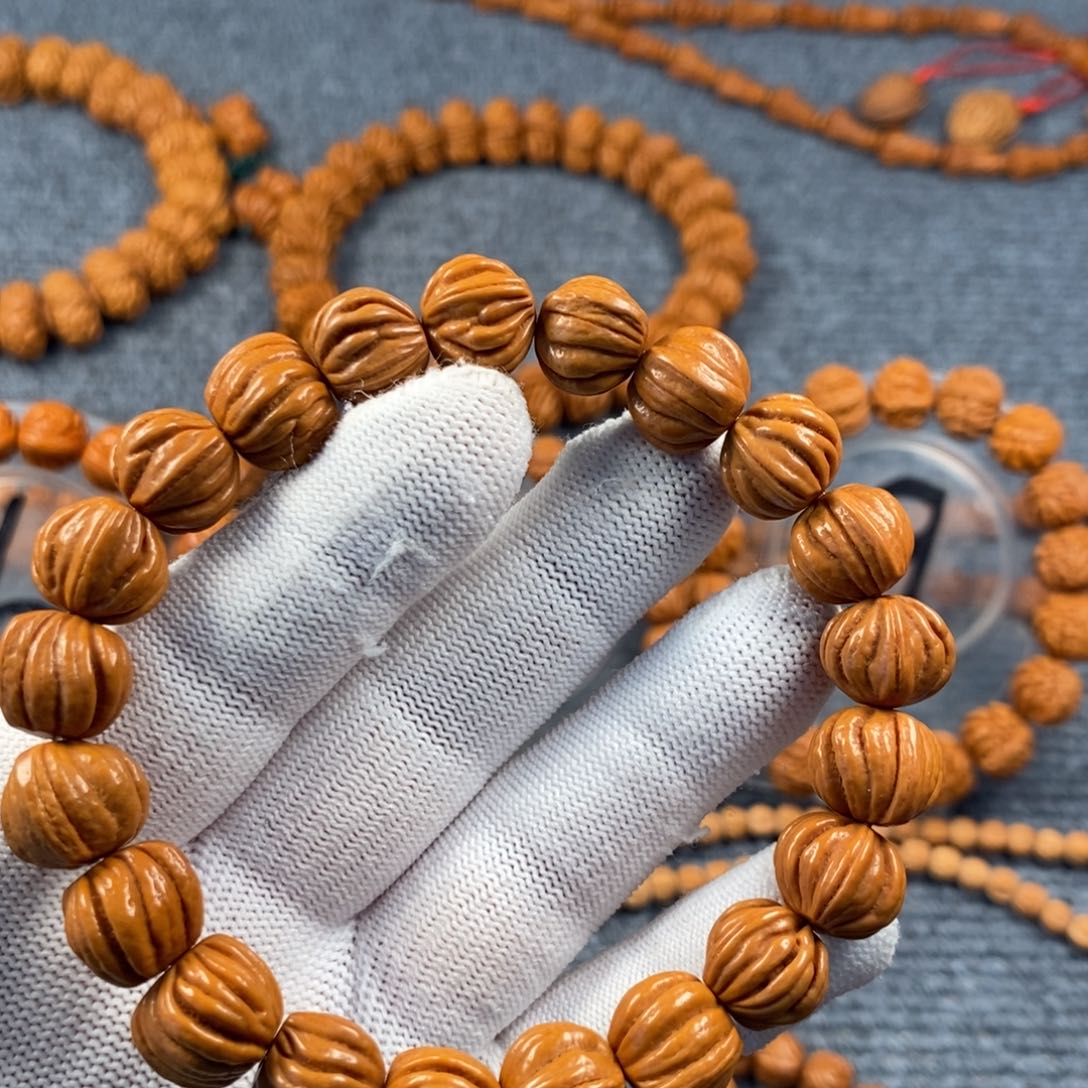 桃核手串1号链接桃核