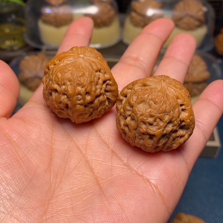 【闪购商品】文玩核桃把件平谷大团圆