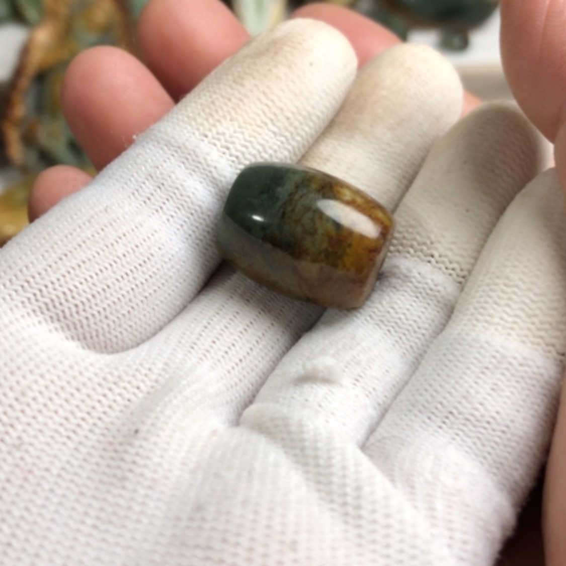 【闪购商品】岫岩河磨玉（透闪石质玉）挂件未镶嵌