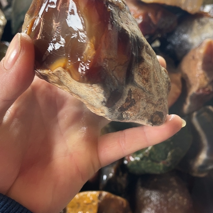 定制玛瑙手镯原石定制手镯
