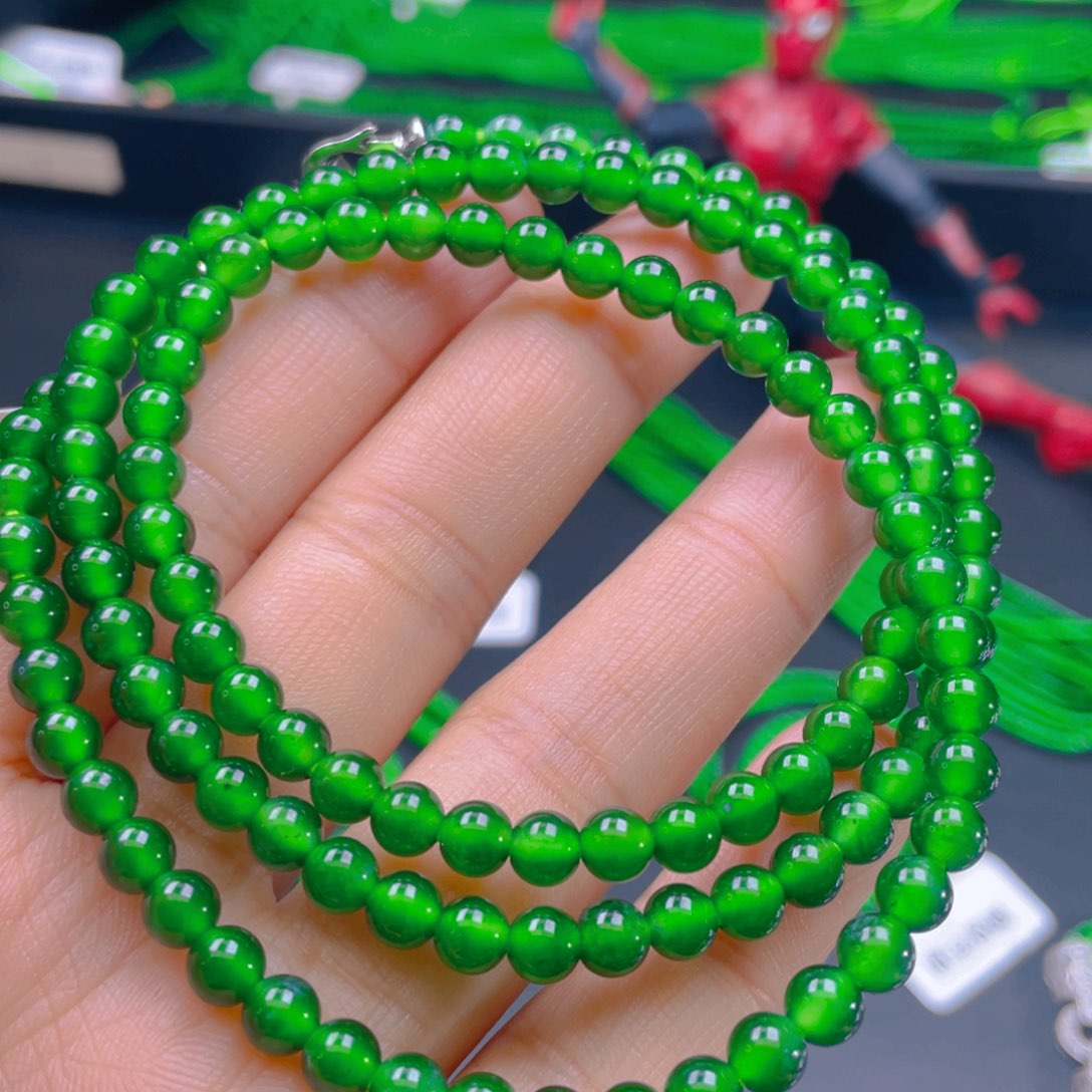 翡翠颈饰未镶嵌，11