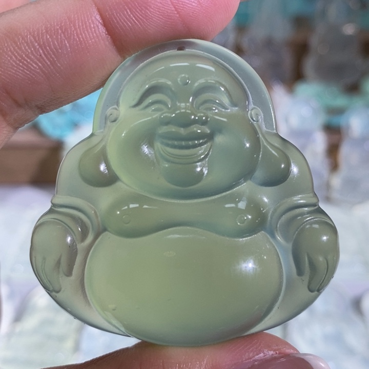 岫玉吊坠未镶嵌吊坠
