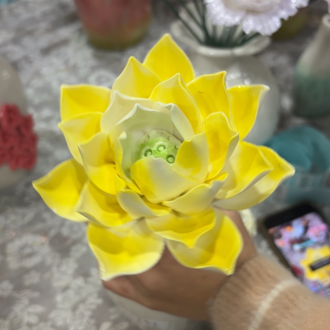 陶瓷花，拍满20发货，退款拉黑