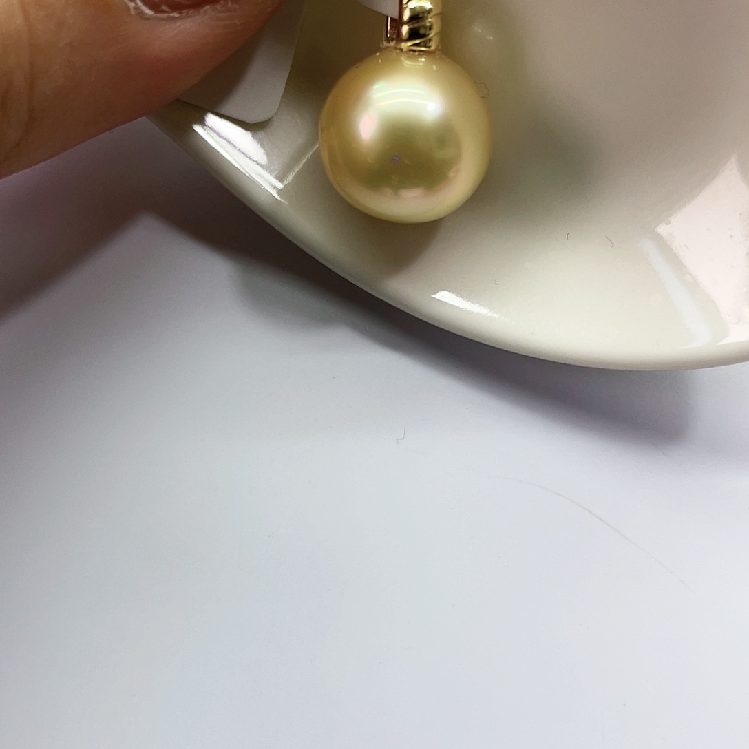 海水珍珠18K金镶嵌颈饰