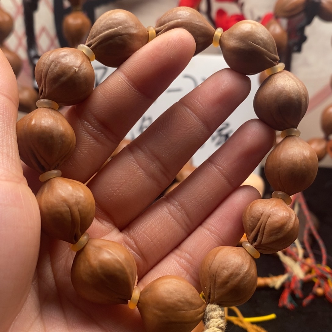 橄榄核手串/手链蜜桃1:8手