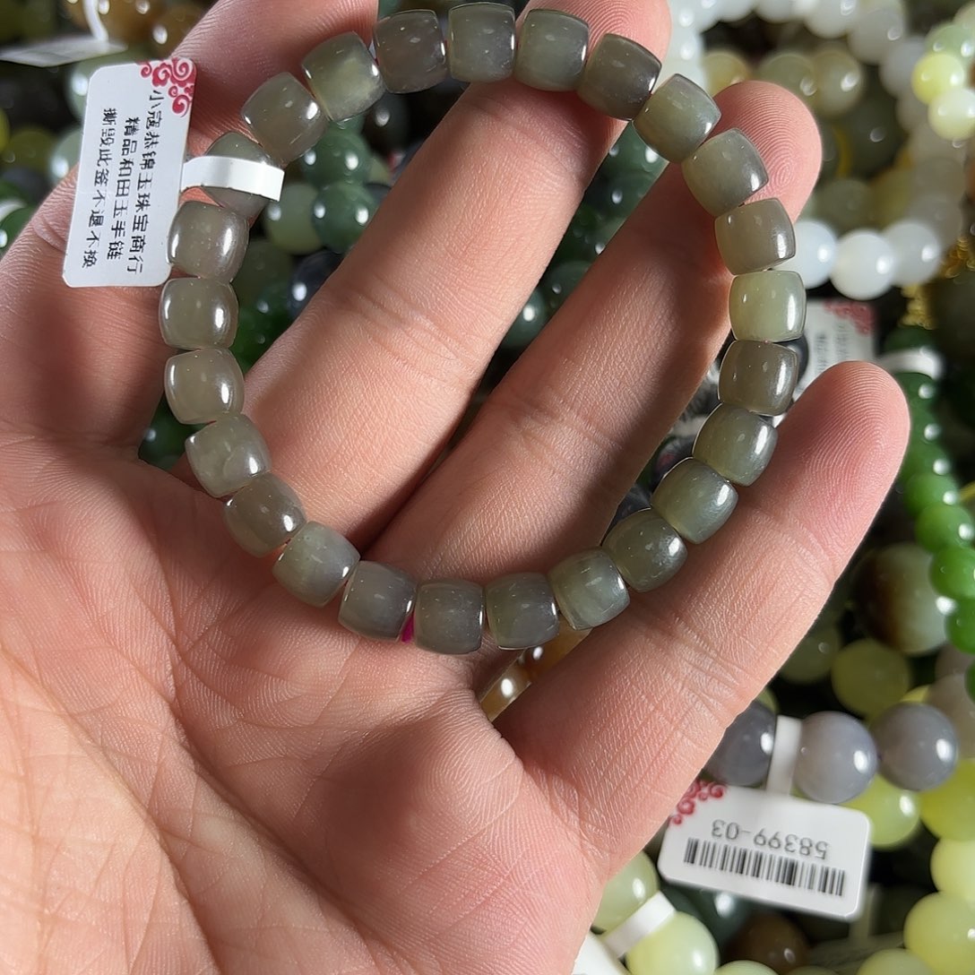 和田玉手链未镶嵌W115