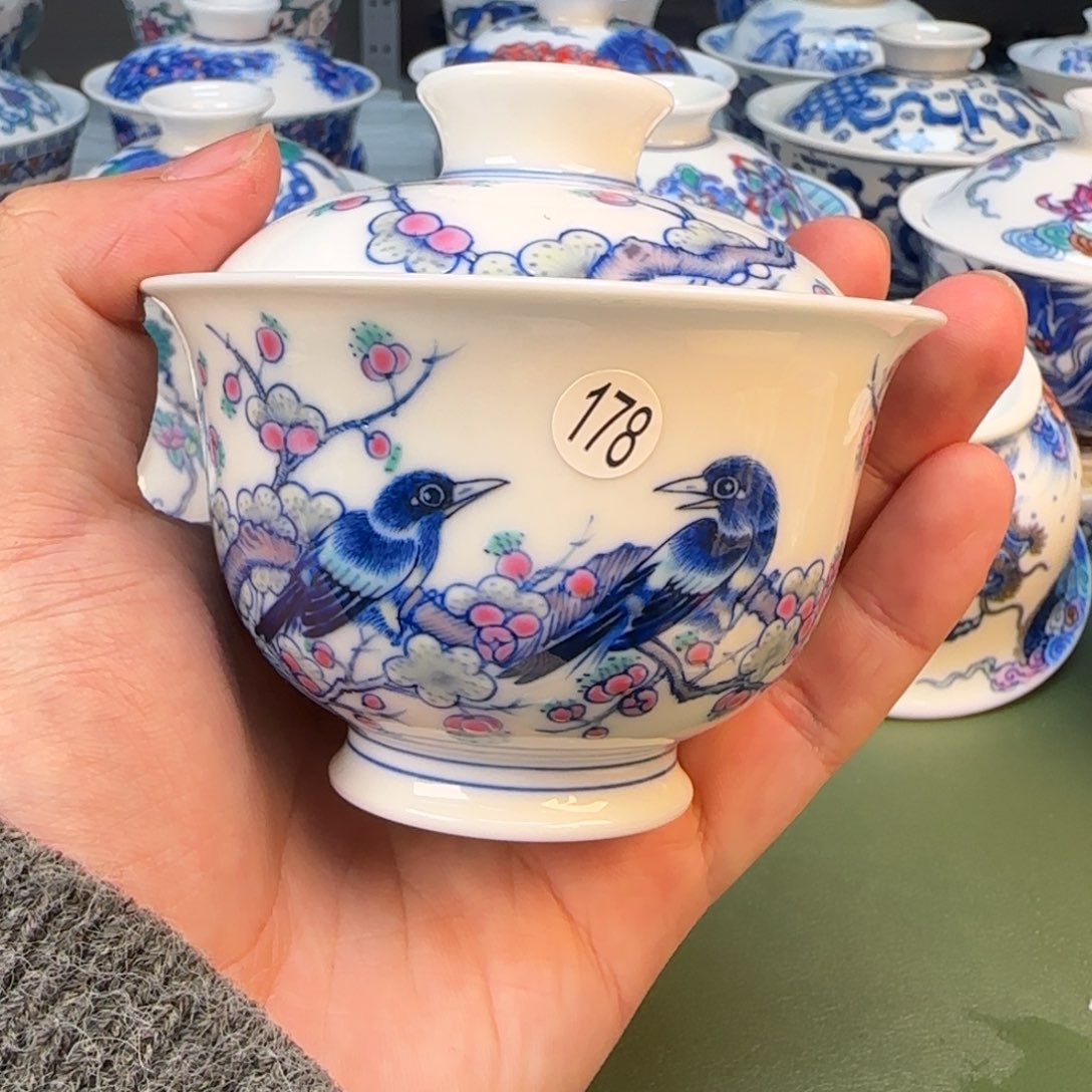 彦祖纯手工手绘茶具178