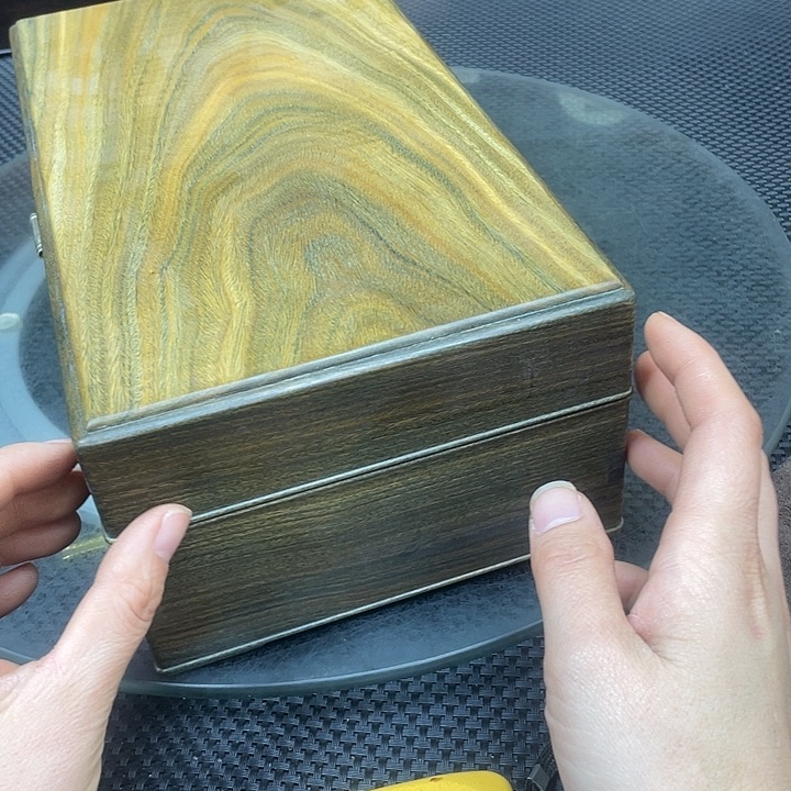 木30。17。11阿根廷绿檀盒子大