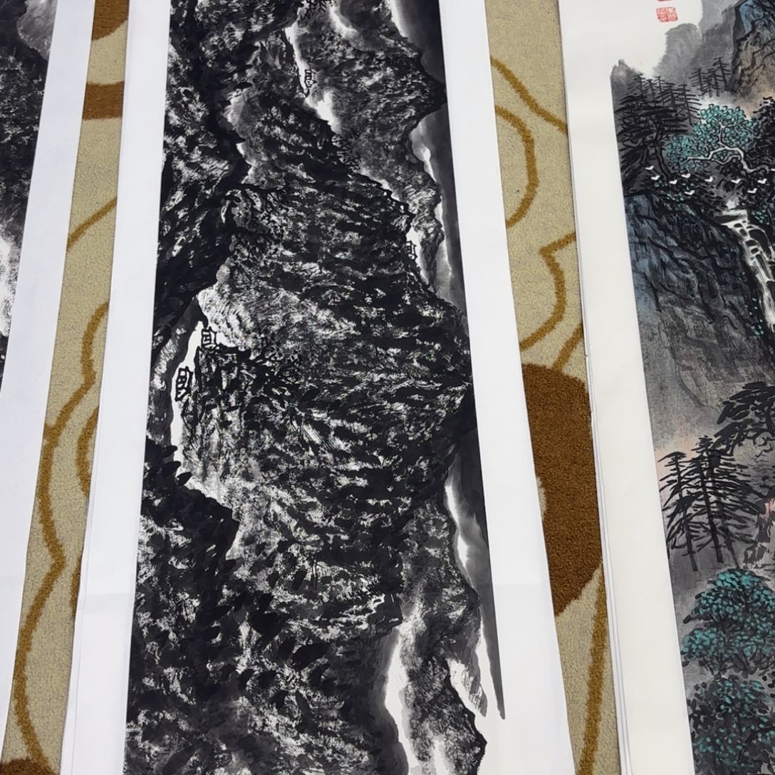 如***夫国画孙立春老师作品刘