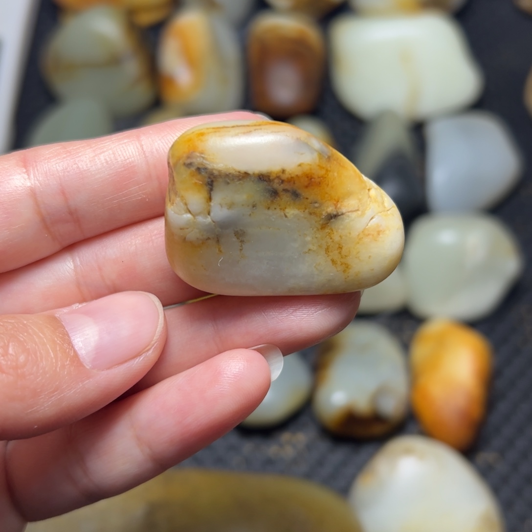 和田玉未镶嵌挂件9