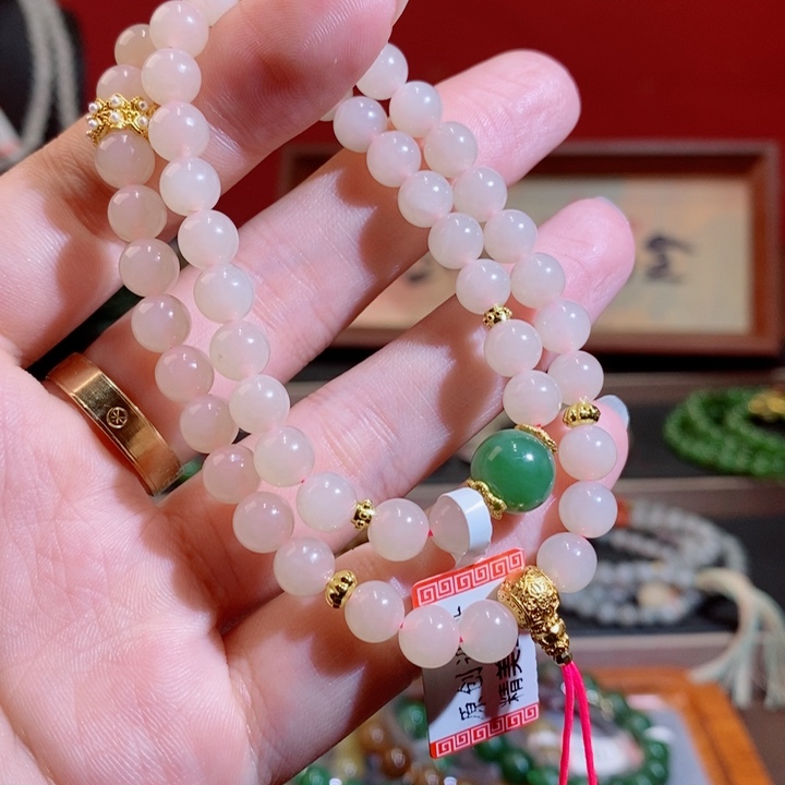 和田玉手链未镶嵌